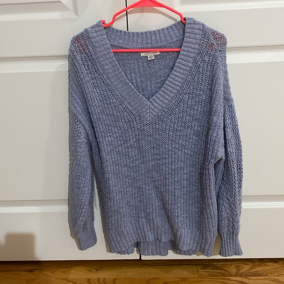 American Eagle Outfitters Sweaters - American Eagle light blue sweater size small